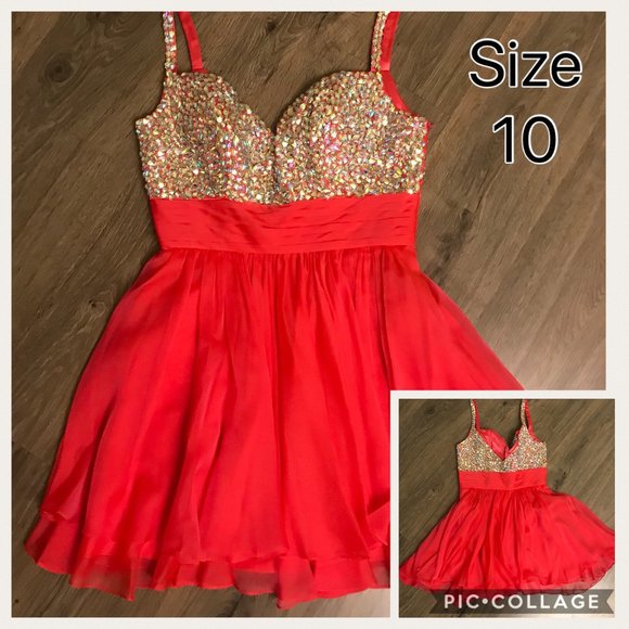 La Femme Dresses & Skirts - La Femme Pink Cocktail Dress